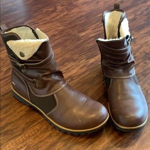 EUC JBU ankle boots sz 11